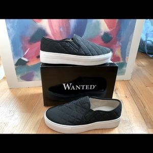 WANTED SLIP ON